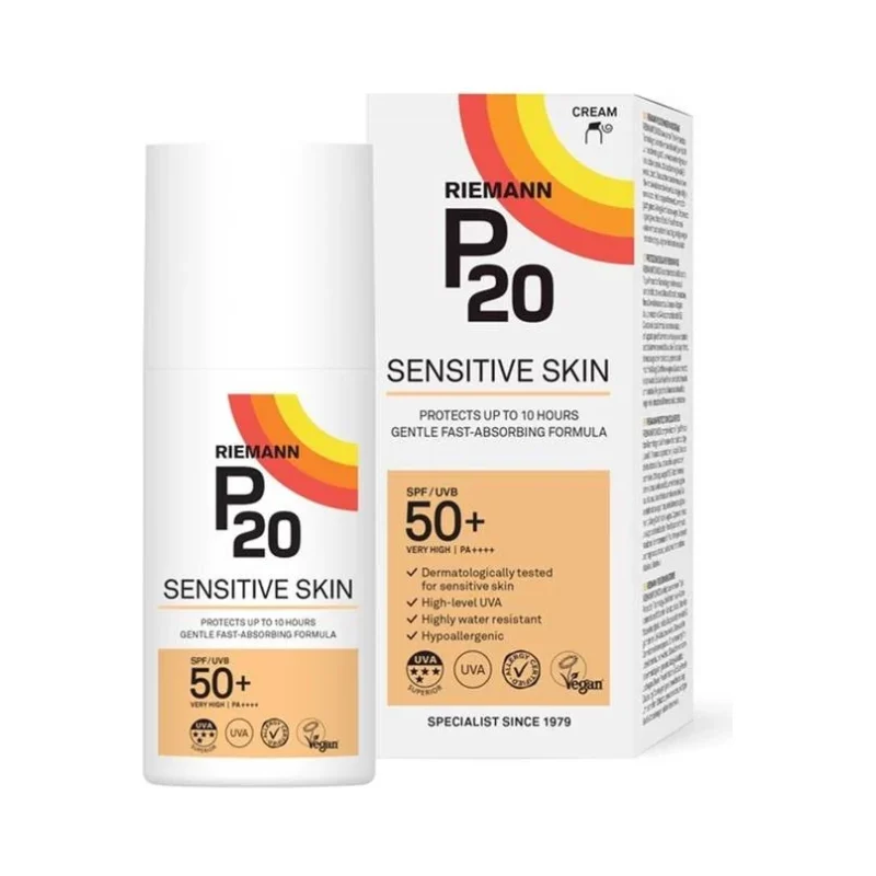 Sensitive Skin Слънцезащитен крем за тяло, SPF50+ - P20