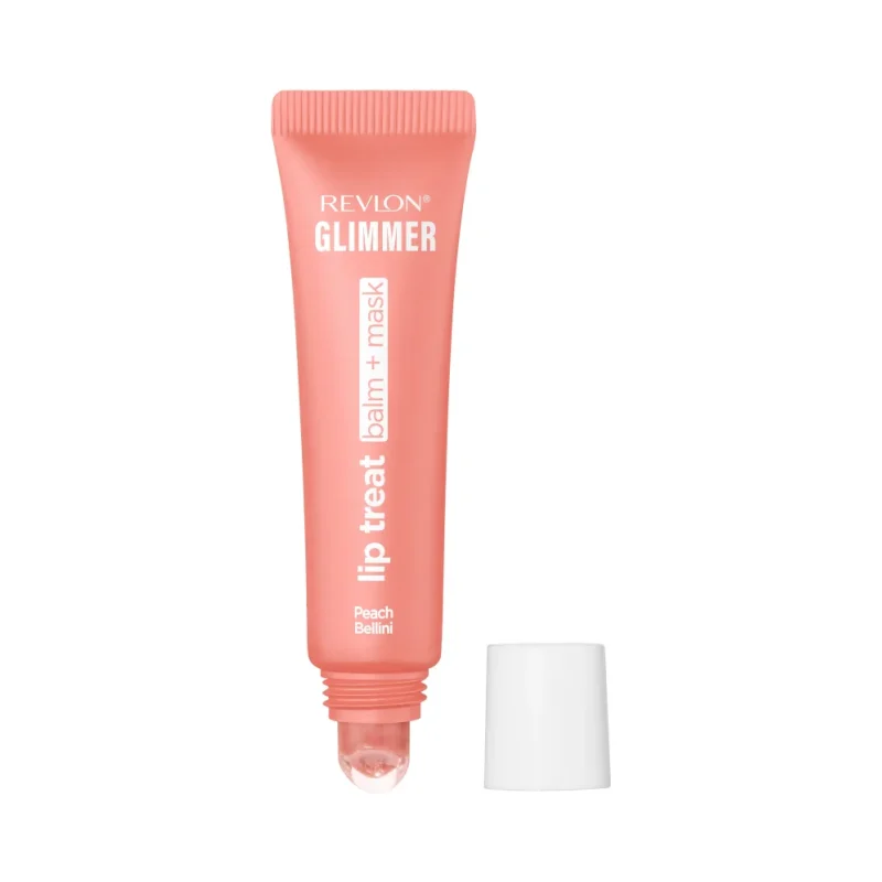 Revlon Glimmer Балсам и маска за устни, 003 Peach Bellini