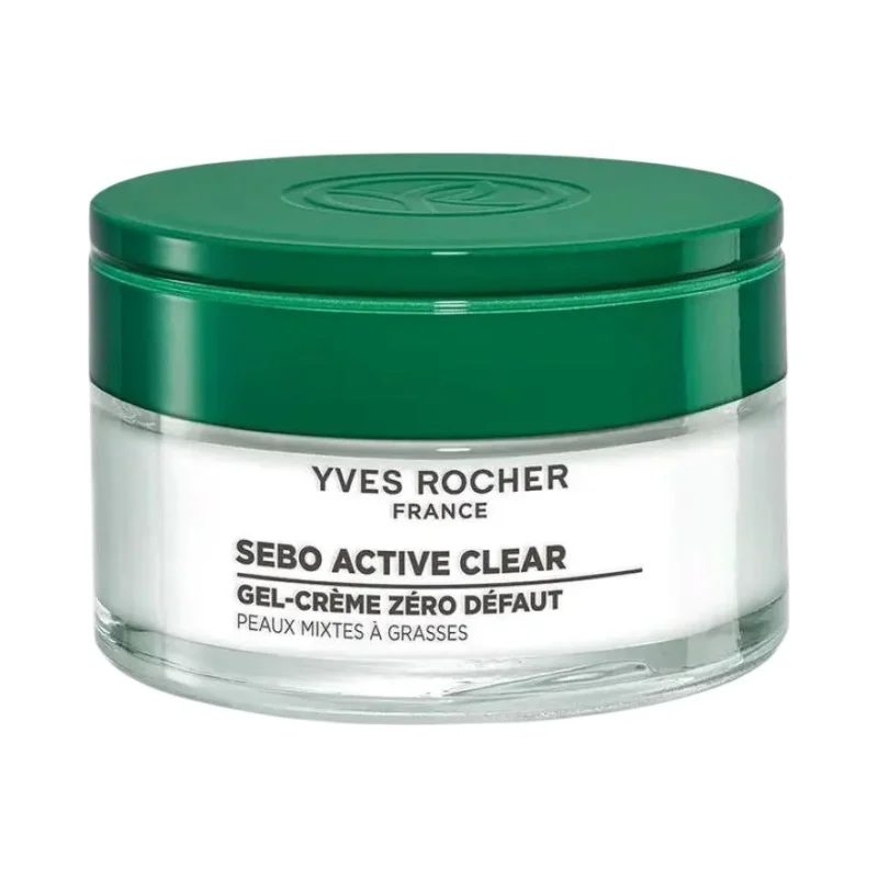 Yves Rocher Sebo Active Матиращ гел-крем за лице Zero Default