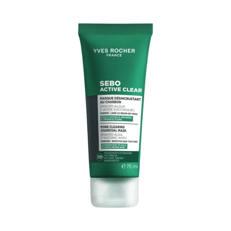 Yves Rocher Почистваща маска за лице Sebo Active