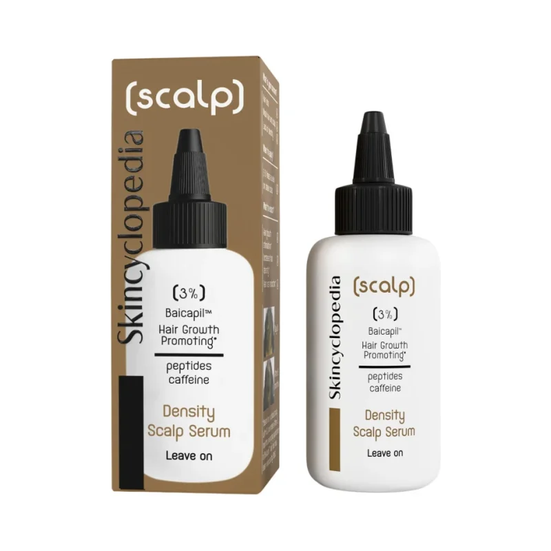 Skincyclopedia Серум за растеж на косата с 3% пептиди и кофеин