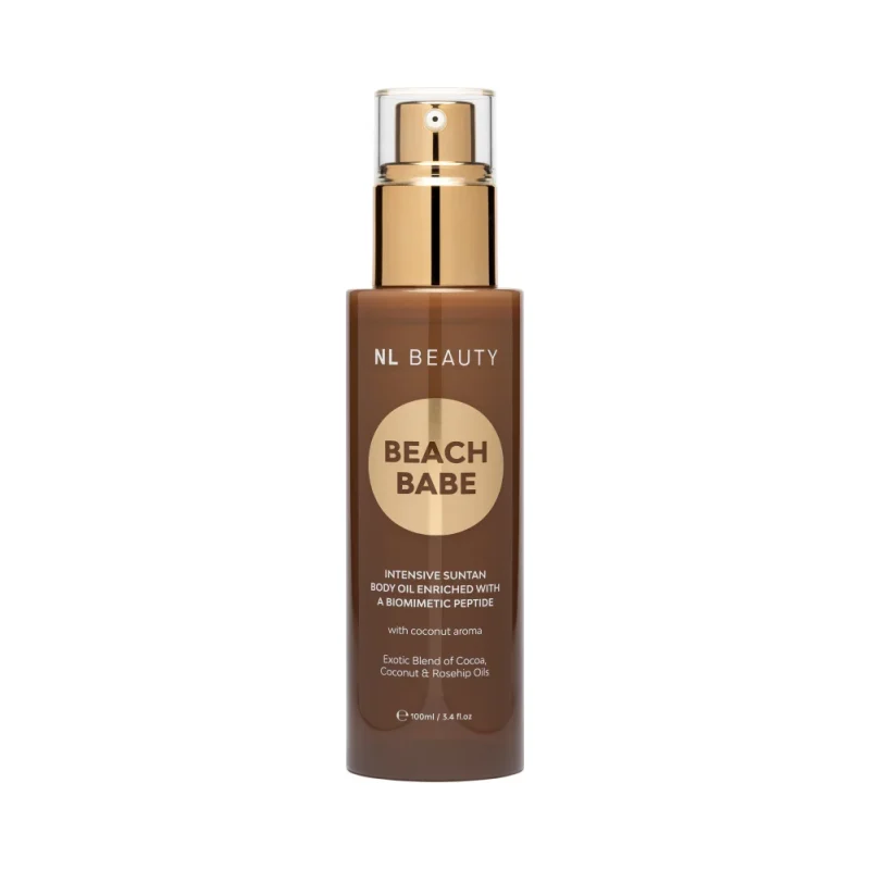 NL Beauty Олио за тяло за по-бърз тен Beach Babe, Coconut