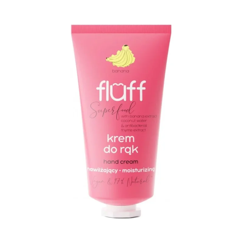 Fluff Антибактериален крем за ръце, банан