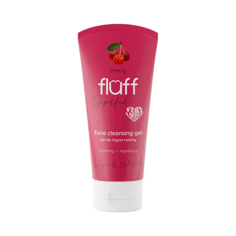 Fluff Измивен гел за лице с череша