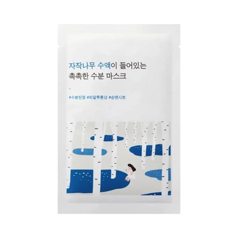 Round Lab Birch Juice Хидратиращи лист маски за лице, 10 броя - Round Lab