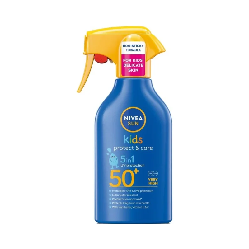 Nivea Sun Детски слънцезащитен спрей, SPF50+