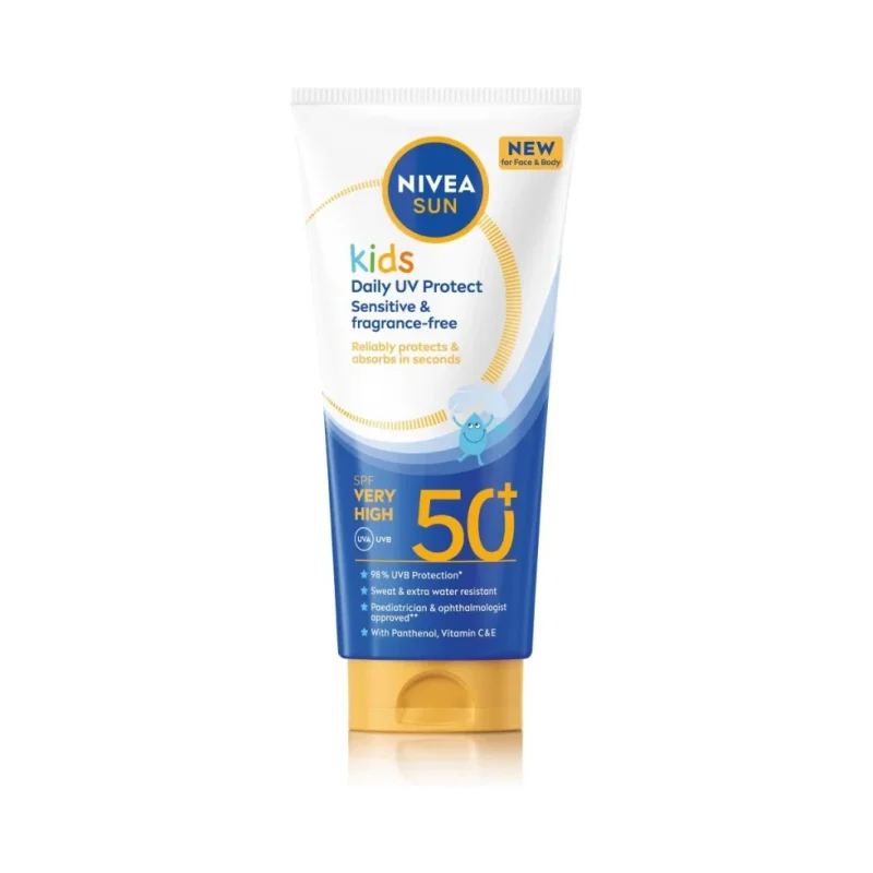 Nivea Sun Слънцезащитен лосион за деца, SPF50+