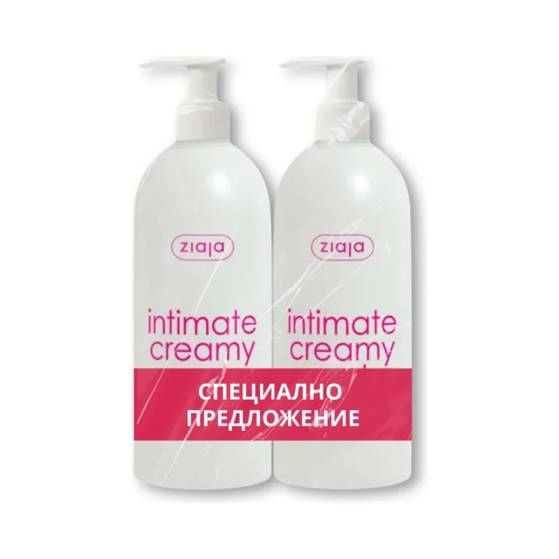 Ziaja Интимен гел с млечна киселина, 2 х 500 ml