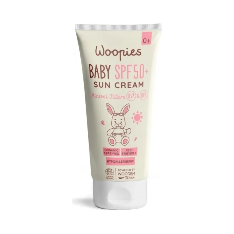 Бебешки слънцезащитен крем Wooden Spoon Woopies - SPF50+