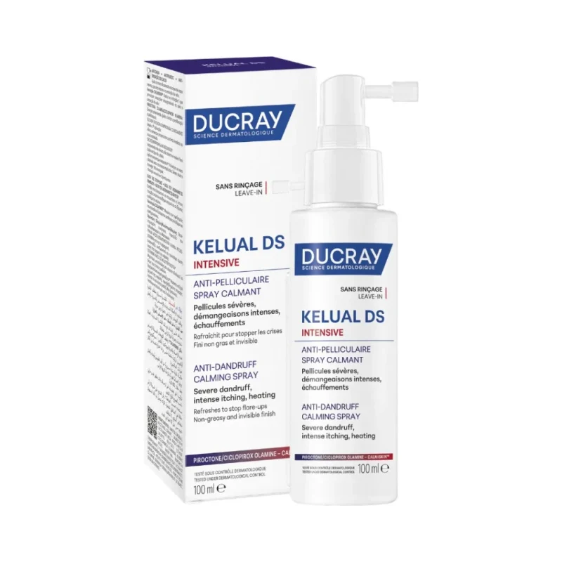 Ducray Kelual DS Успокояващ спрей против пърхот и сърбеж