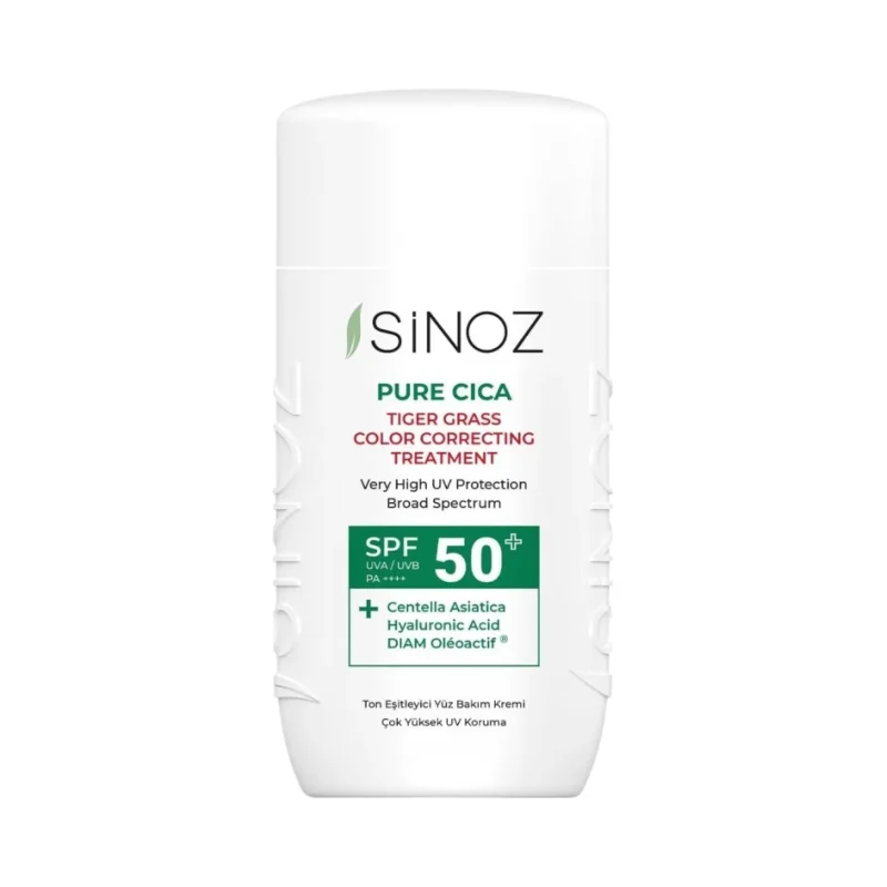 Sinoz Слънцезащитен флуид за лице Pure Cica, SPF50+