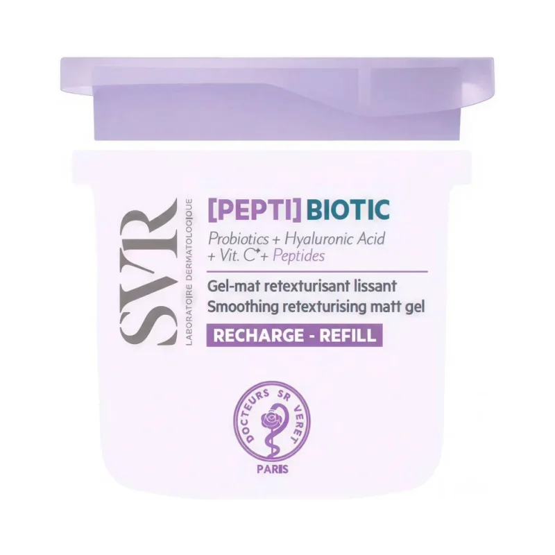 SVR Biotic Матиращ крем-гел за лице Pepti, пълнител