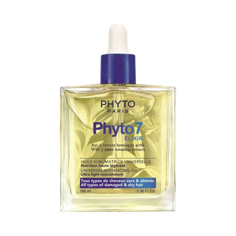 Phyto Подхранващо олио за суха коса Phyto 7 Elixir