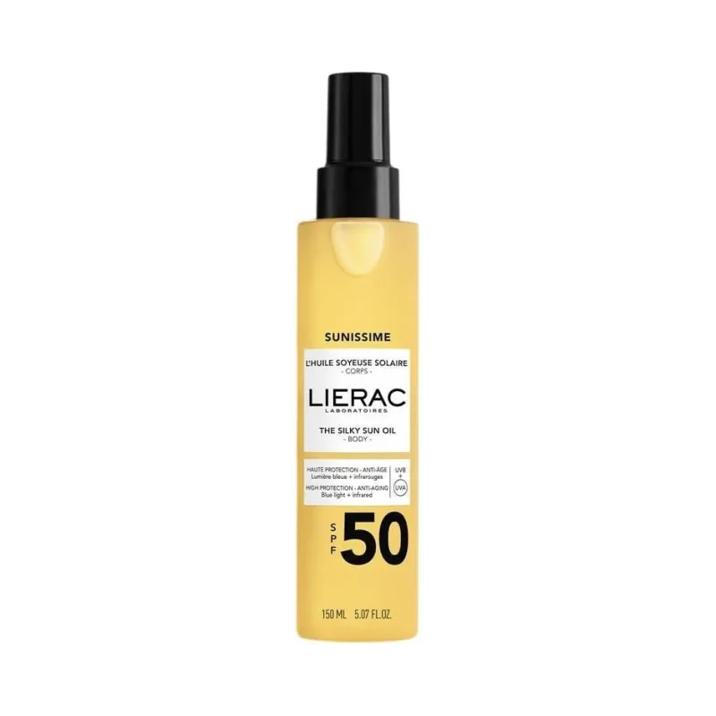 Lierac Sunissime Слънцезащитно олио за тяло, SPF50