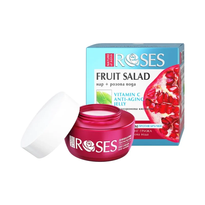 Nature of Agiva Roses Гел-крем против бръчки Fruit Salad Vitamin C