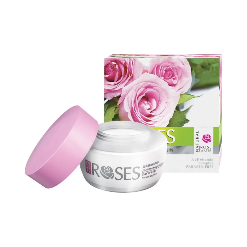 Nature of Agiva Roses Дневен крем за нормална към смесена кожа