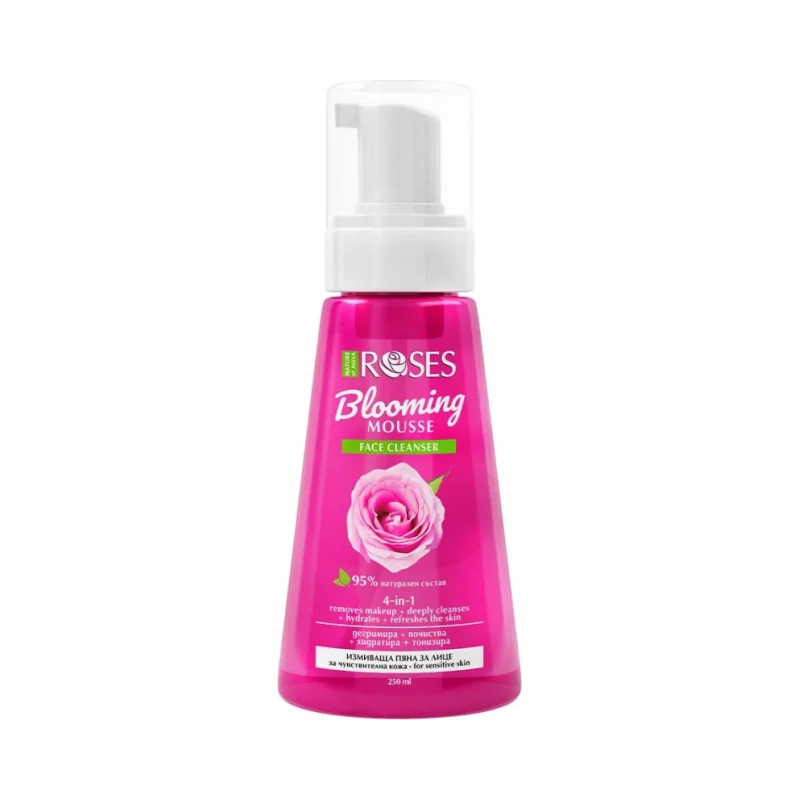 Nature of Agiva Roses Измиваща пяна за лице Blooming