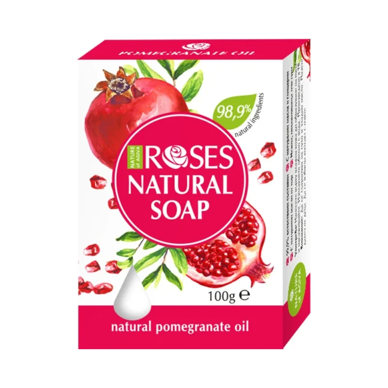 Nature of Agiva Roses Сапун с масло от нар