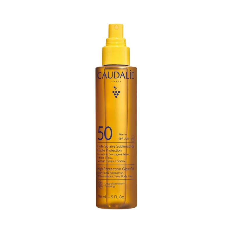 Caudalie Vinosun Озаряващо олио с висока защита, SPF50