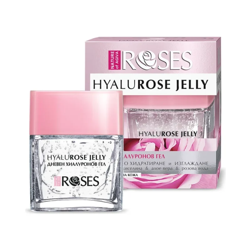 Nature of Agiva Roses Дневен гел за лице Hyalurose Jelly