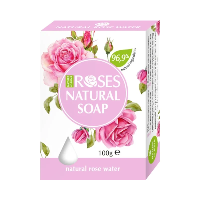 Nature of Agiva Roses Сапун с розова вода