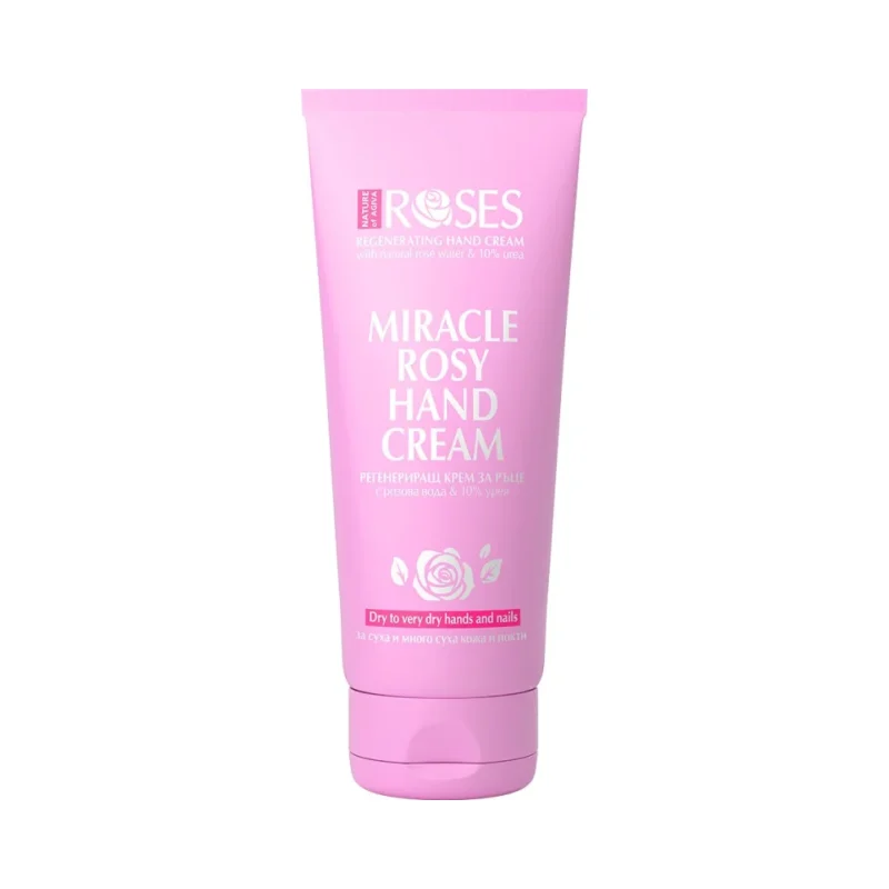 Nature of Agiva Roses Регенериращ крем за ръце Miracle Rosy