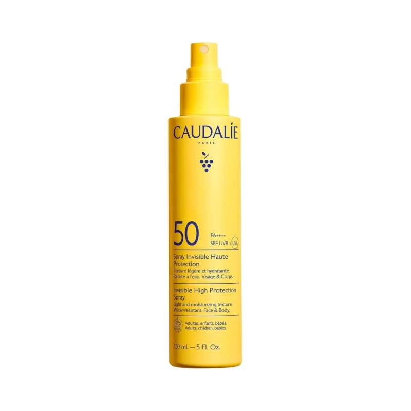 Caudalie Vinosun Protect Невидим спрей с висока защита, SPF50+