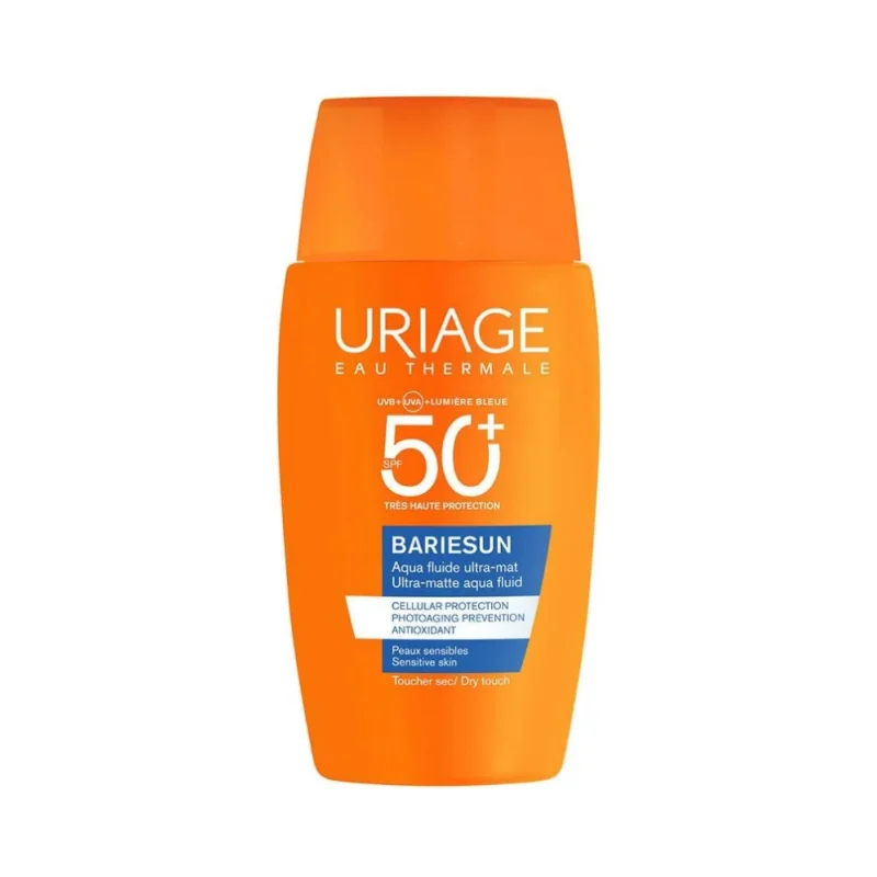 Uriage Bariesun Ултраматиращ аква флуид, SPF50+