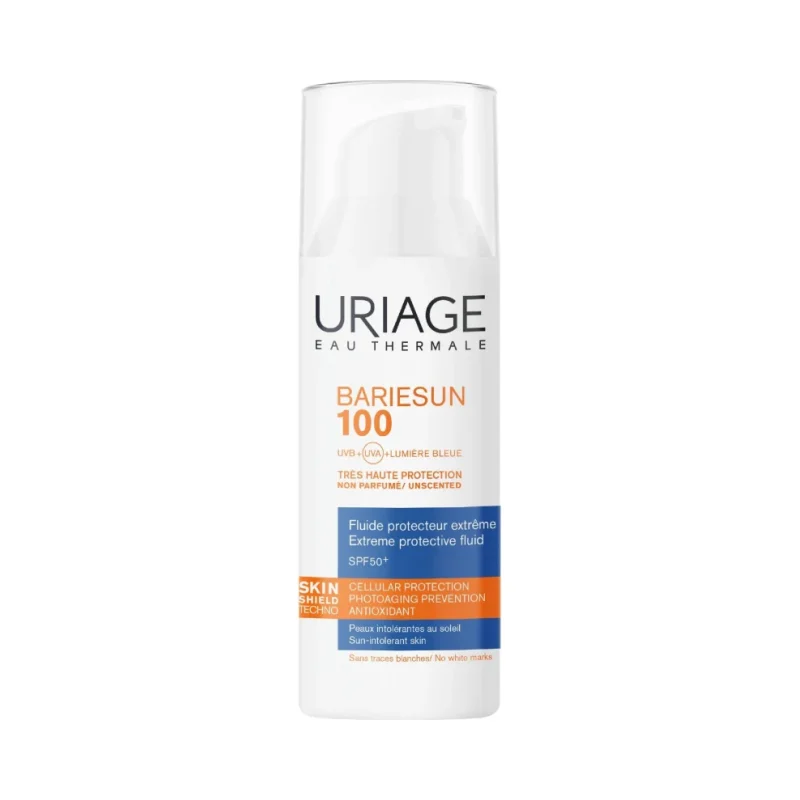Uriage Bariesun Слънцезащитен флуид за екстремна защита, SPF50+
