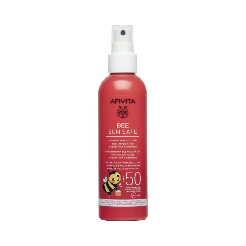 Apivita Bee Sun Safe Слънцезащитен спрей за деца, SPF50