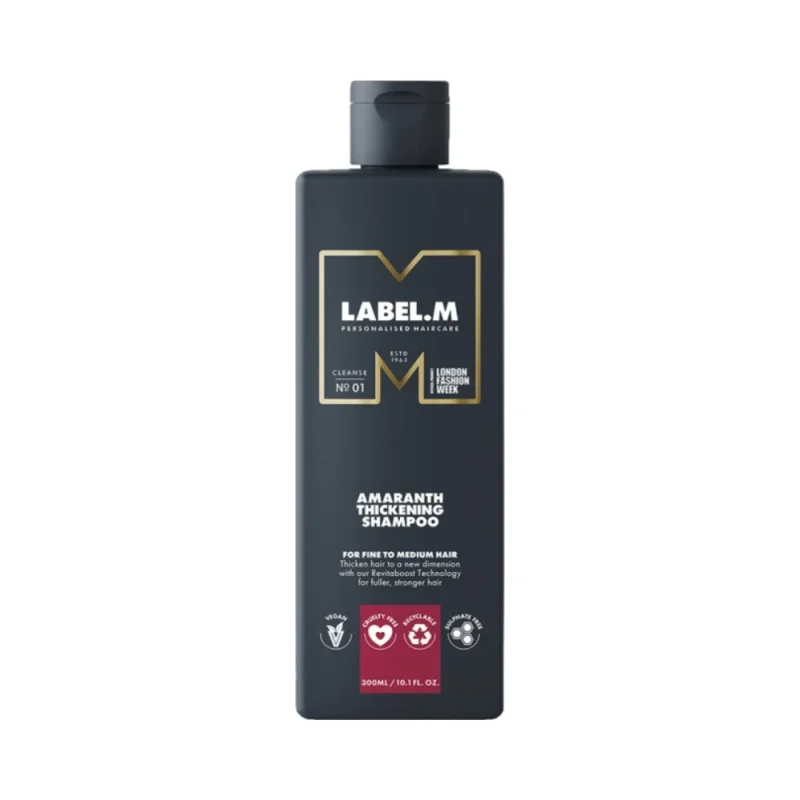 Label.m Уплътняващ шампоан за обем и блясък