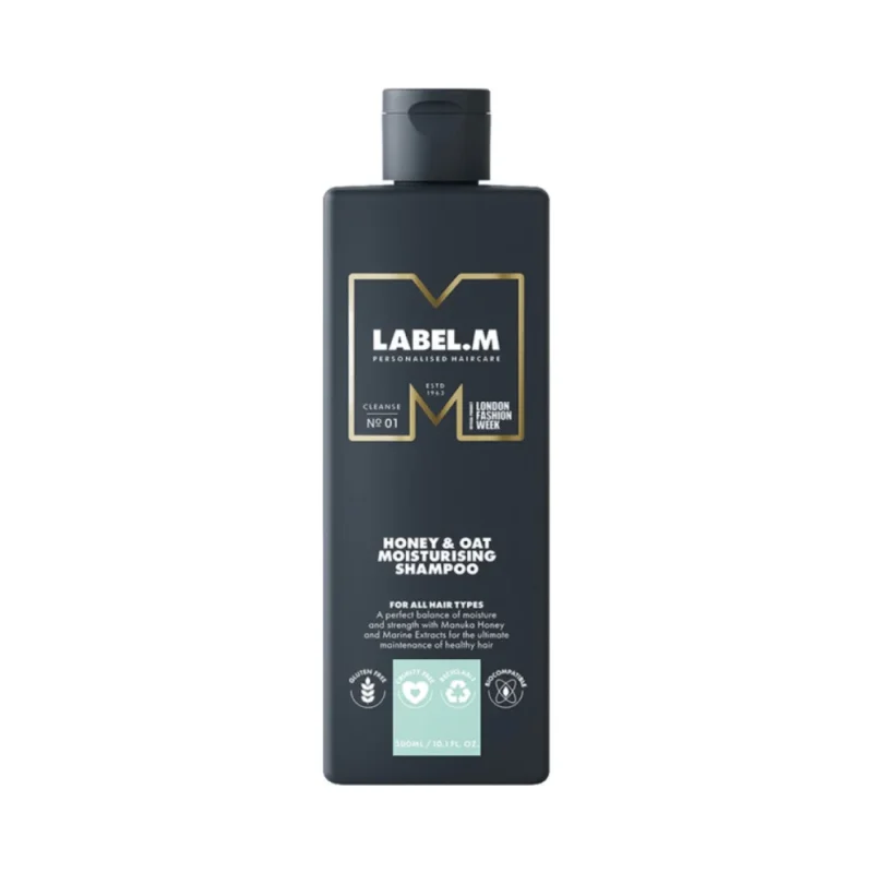 Label.m Хидратиращ шампоан с мед и овес
