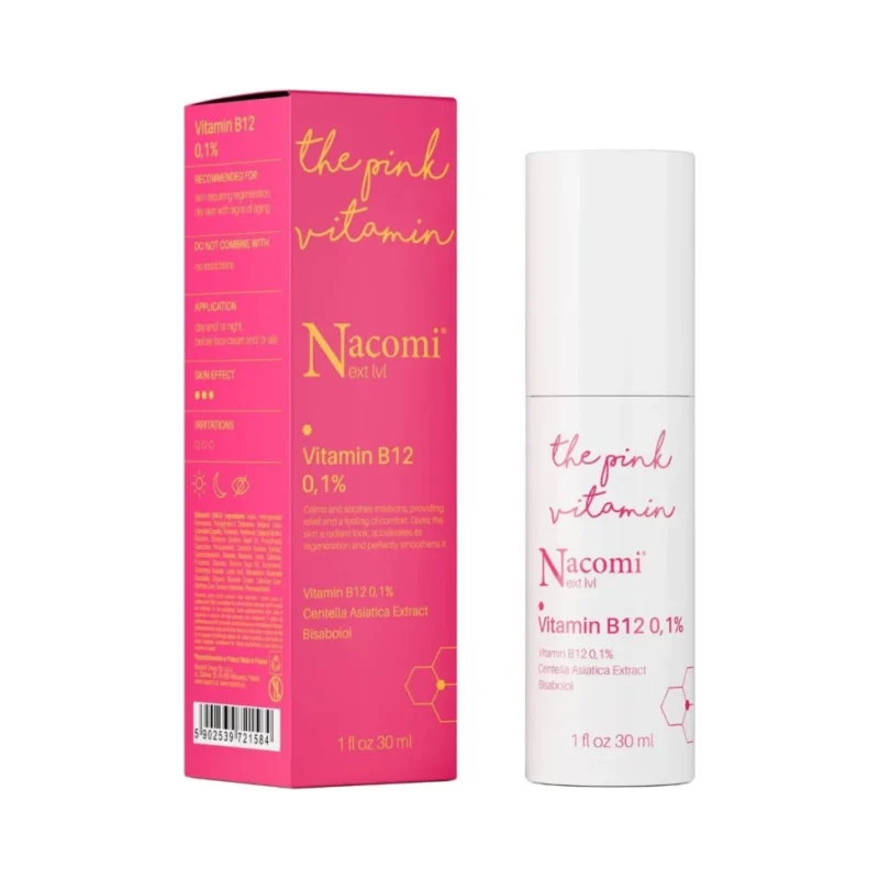 Nacomi Next Level Серум за лице с витамин B12 0.1%
