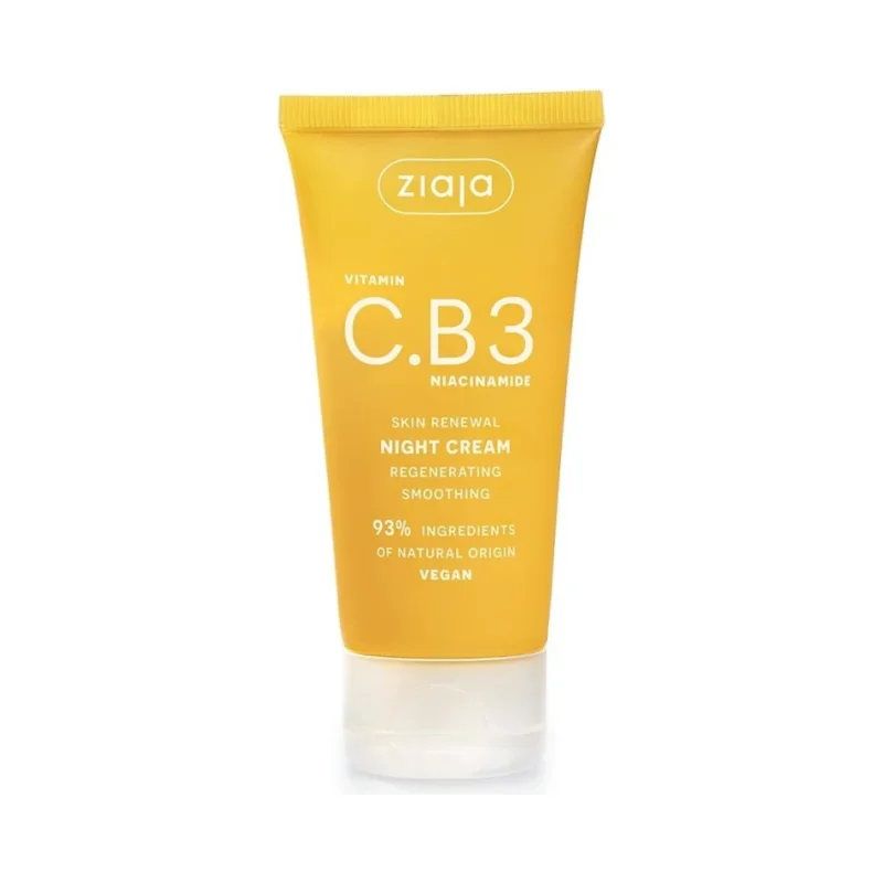 Ziaja Vitamin C.B3 Niacinamide Регенериращ нощен крем за лице