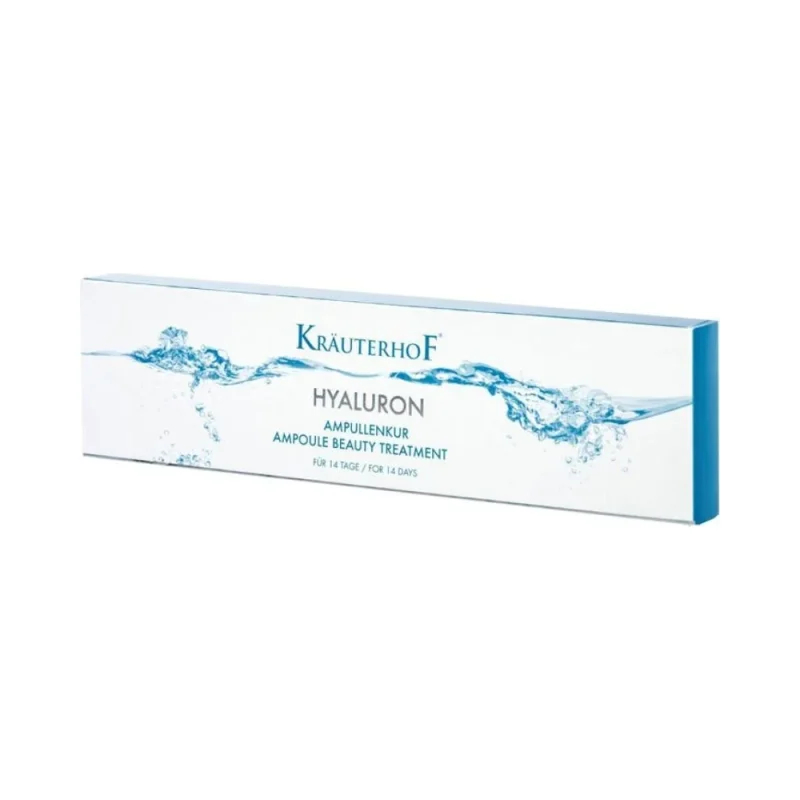 Krauterhof Hyaluron+ Ампули с хиалуронова киселина, 14 x 2 ml