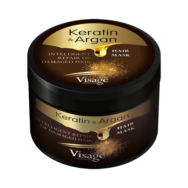Visage Keratin & Argan Маска за увредена коса
