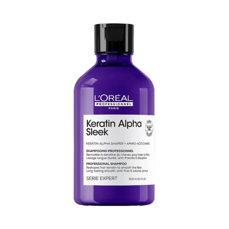 L'Oréal Professionnel Keratin Alpha Sleek Шампоан за гладкост