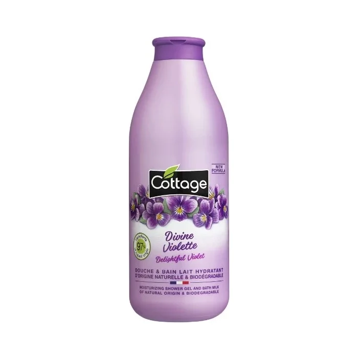 Cottage Душ гел и пяна за вана Delightful Violet
