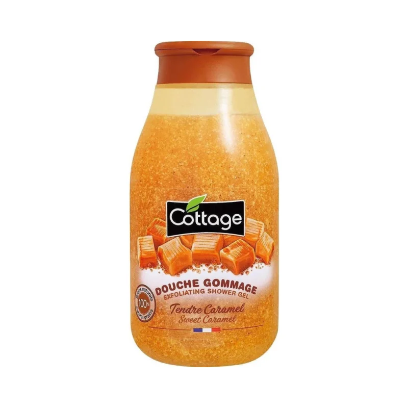 Cottage Ексфолиращ душ гел Sweet Caramel