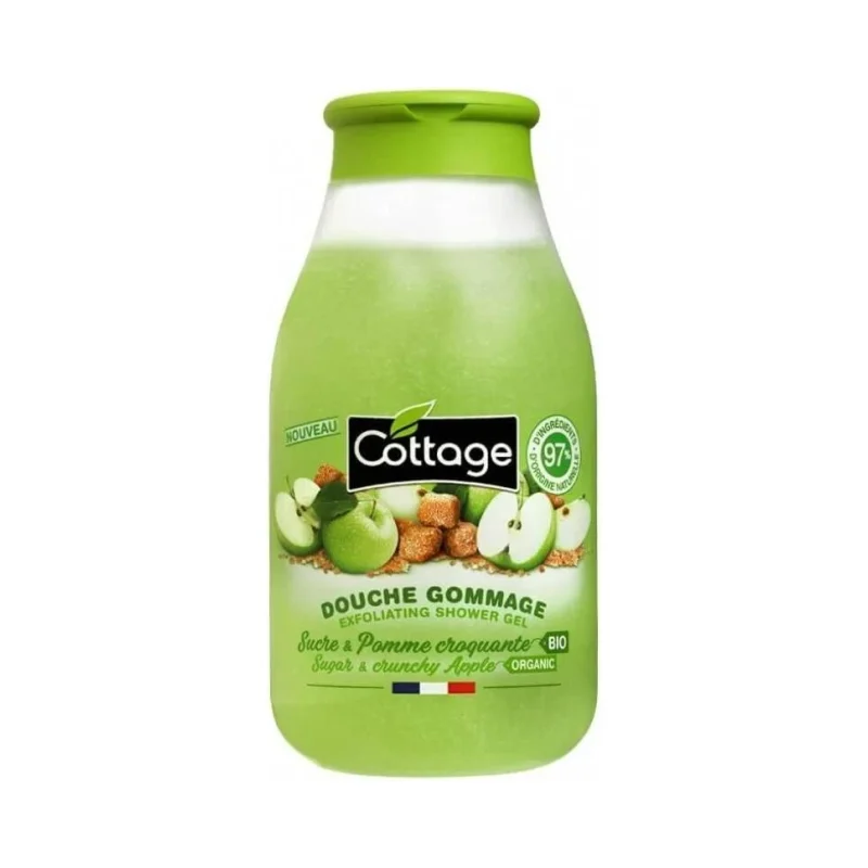 Cottage Ексфолиращ душ гел Sugar & Crunchy Apple