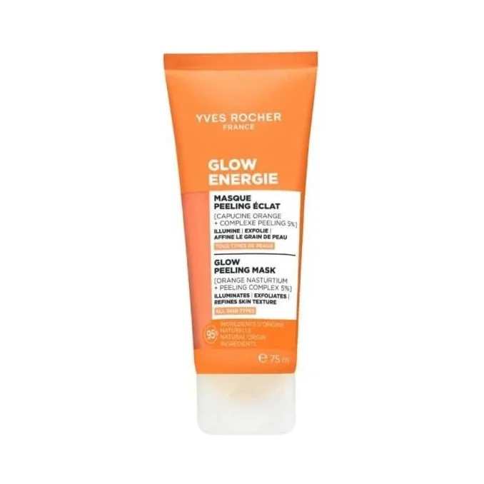 Yves Rocher Glow Energie Озаряваща пилинг маска за лице