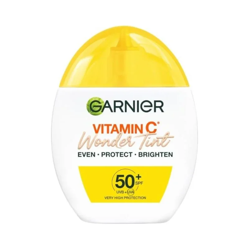 Garnier Тониран флуид за лице Vitamin C, Light, SPF50+