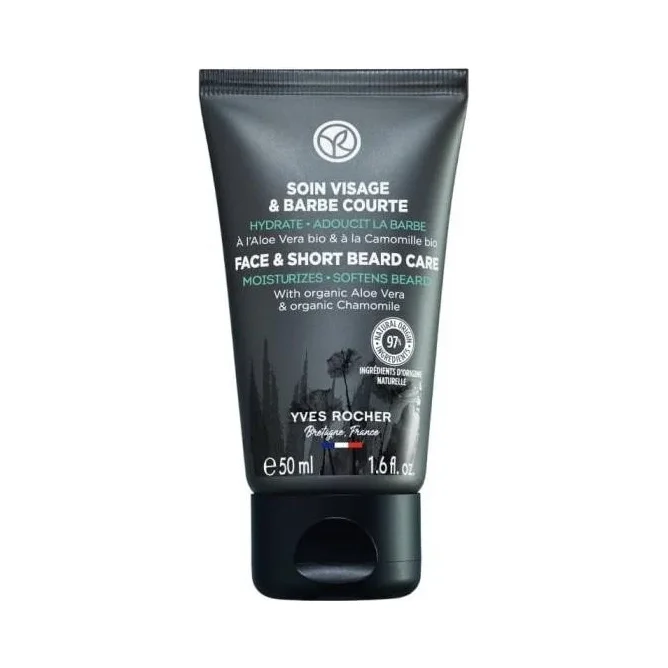 Yves Rocher Homme Groom Крем за лице и къса брада
