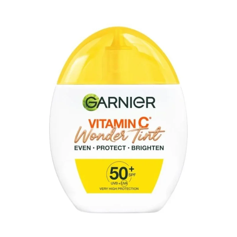 Garnier Тониран флуид за лице Vitamin C, Medium, SPF50+