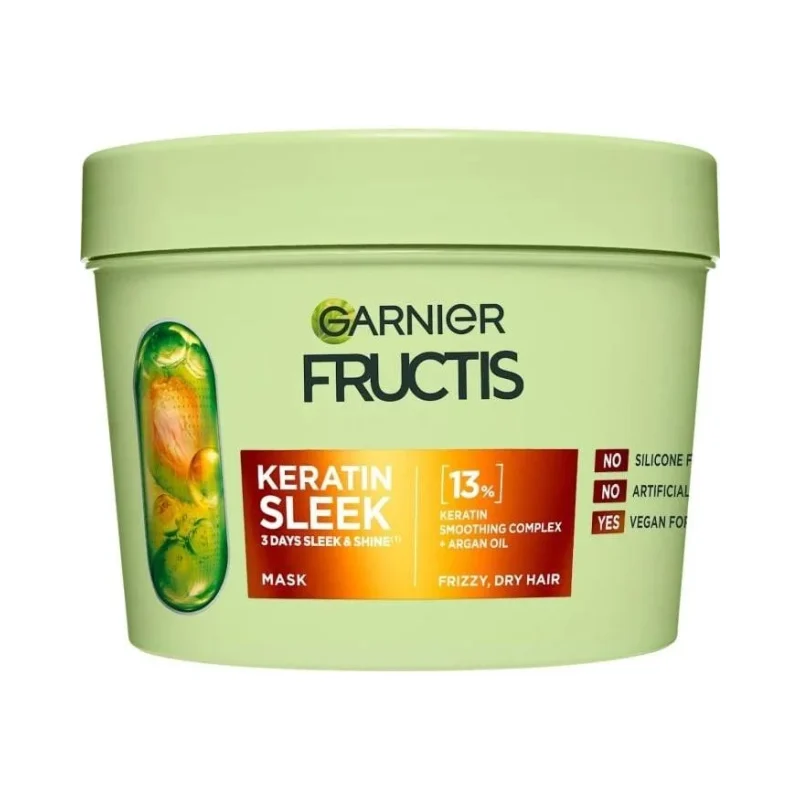 Garnier Fructis Keratin Sleek Маска за коса