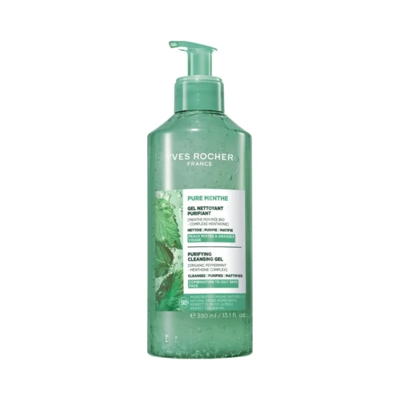 Yves Rocher Pure Menthe Почистващ гел за лице