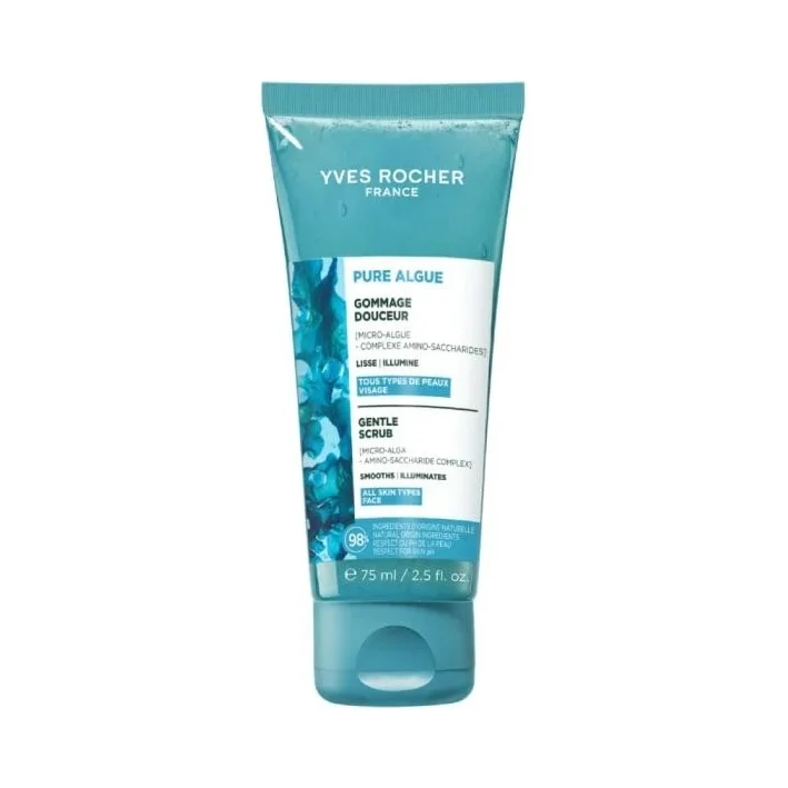Yves Rocher Pure Algue Нежен ексфолиант за лице