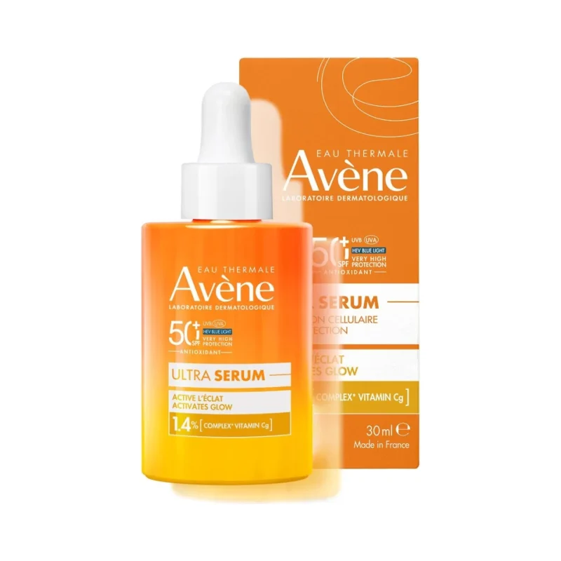 Avène Sun Озаряващ слънцезащитен серум, SPF50+