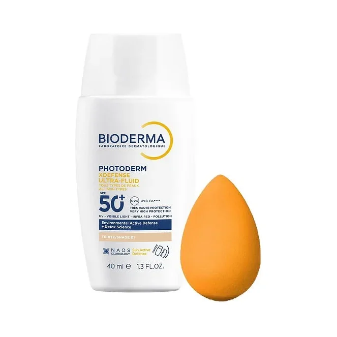 Bioderma Photoderm Тониран флуид XDefense, много светъл, SPF50+