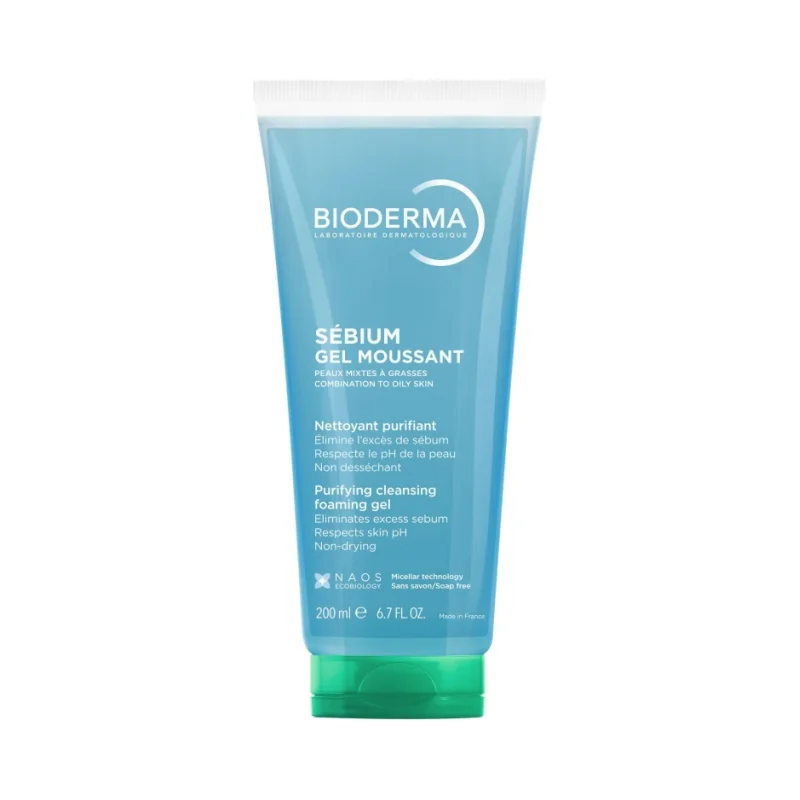 Bioderma Sébium Измиващ гел за мазна кожа